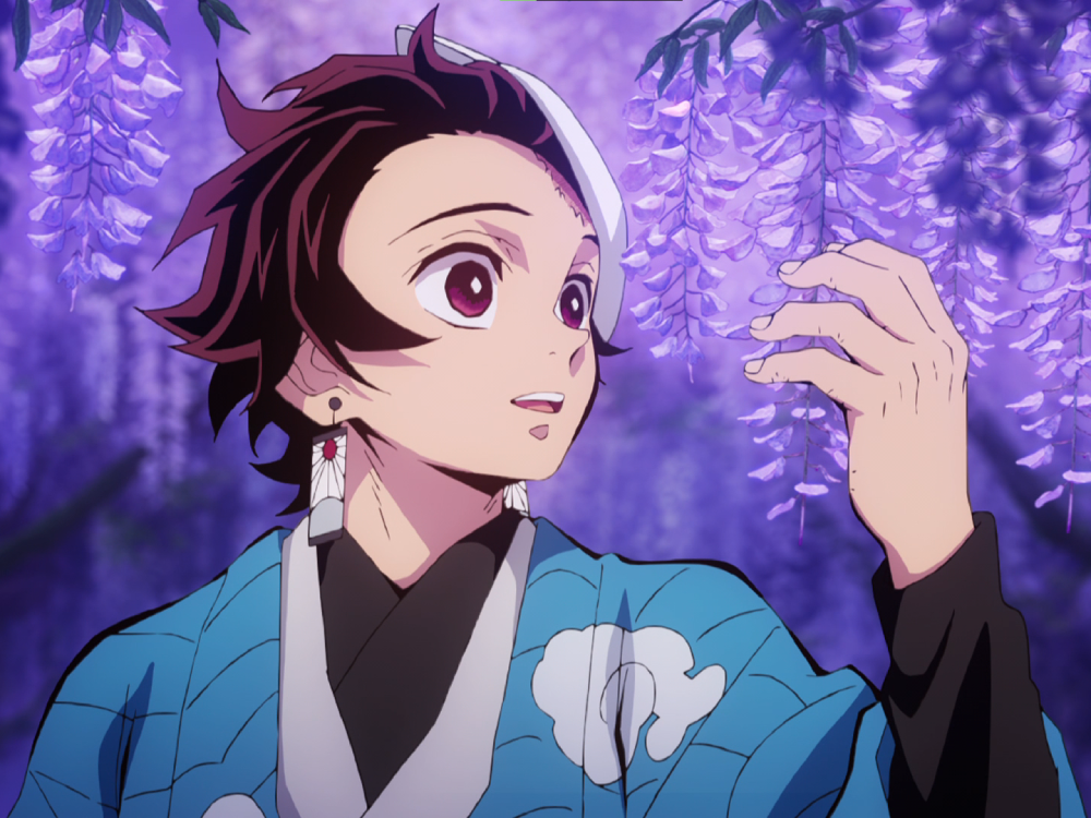 hình ảnh hoa tử đằng tím đậm