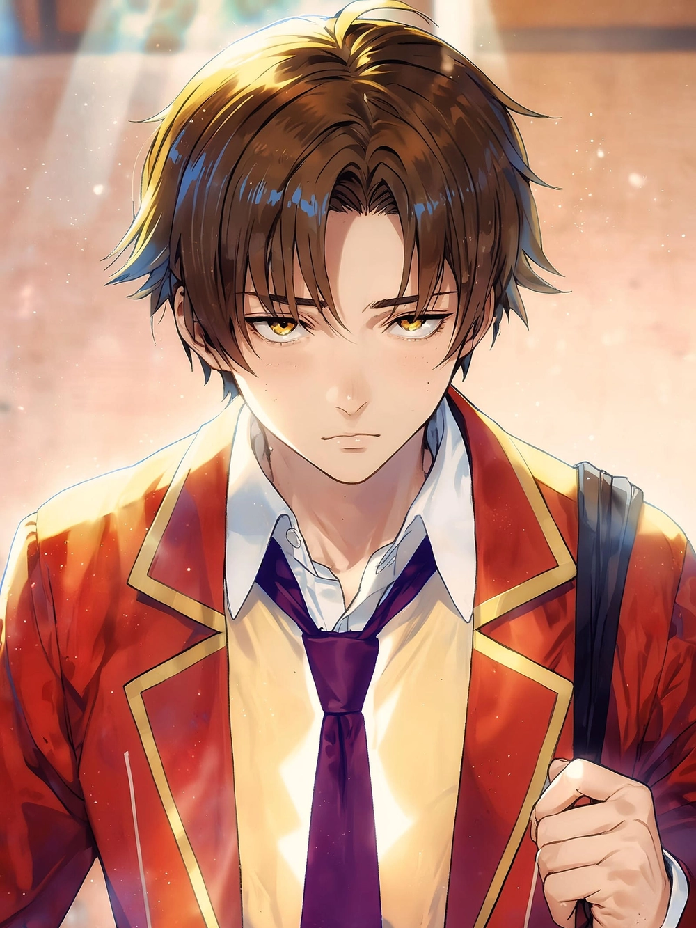 hình ayanokouji kiyotaka nghiêm túc