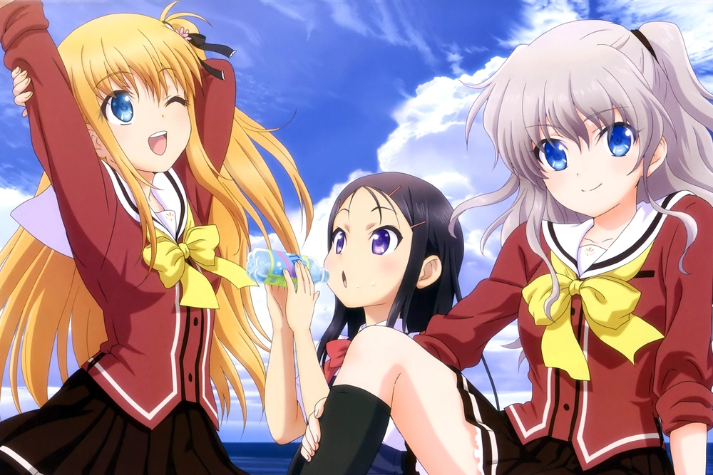 hình charlotte anime 4k