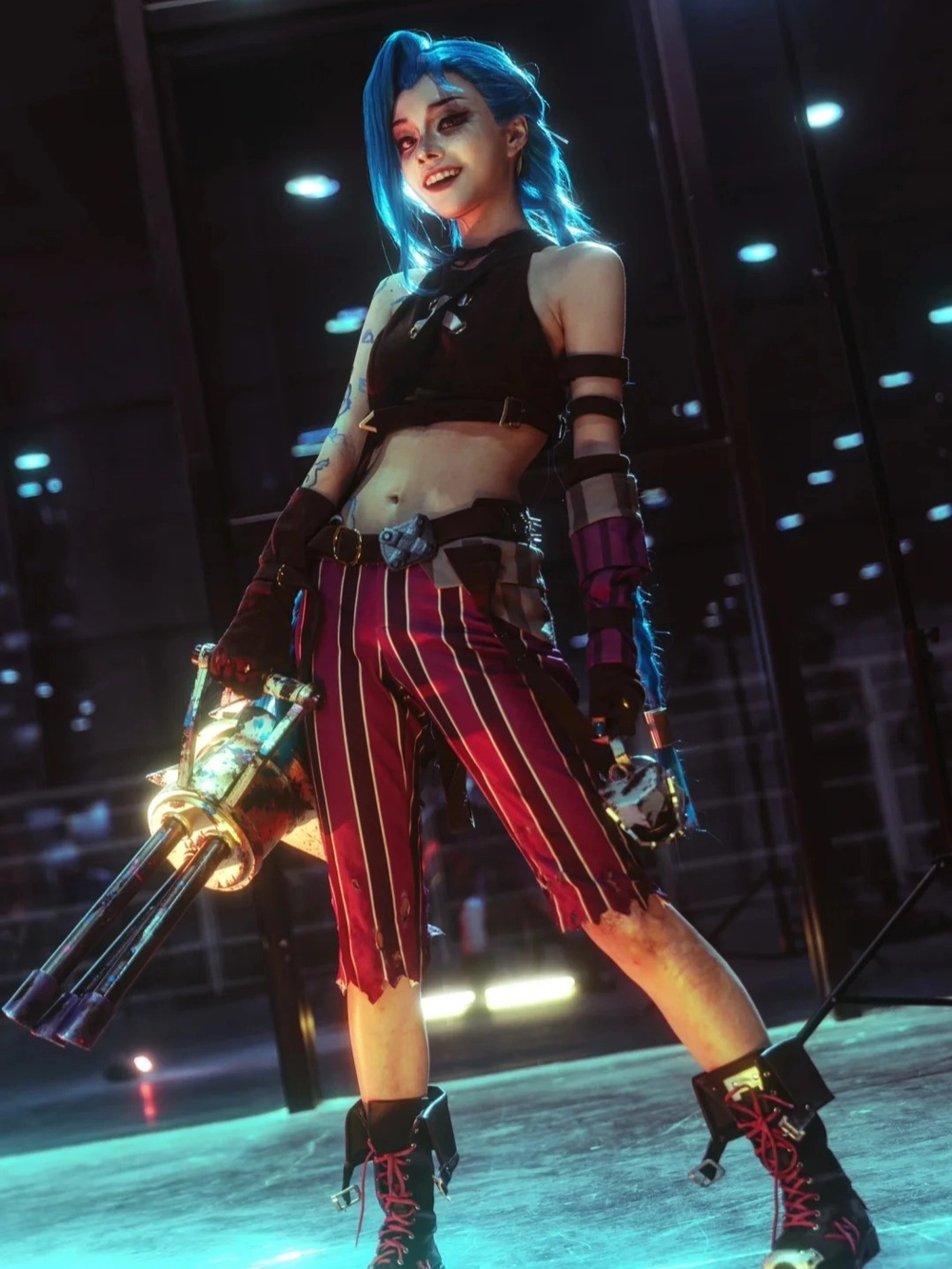hình cosplay jinx ấn tượng