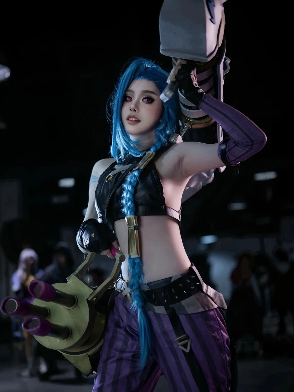 hình cosplay jinx lol