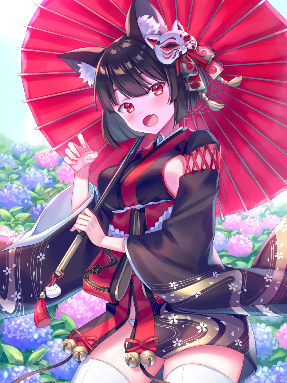 hoa cẩm tú cầu anime mộng mơ