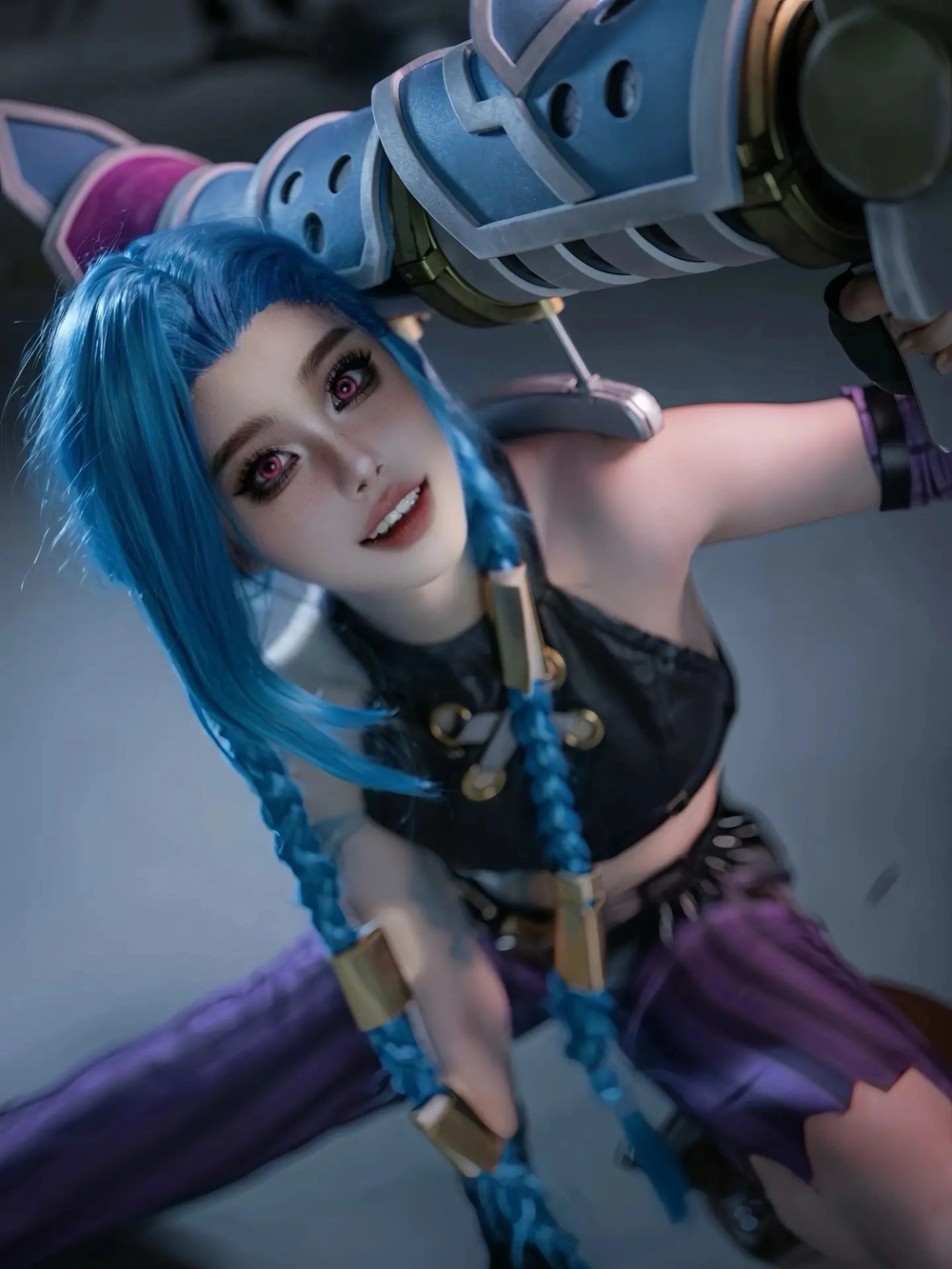 jinx cosplay phong cách lol