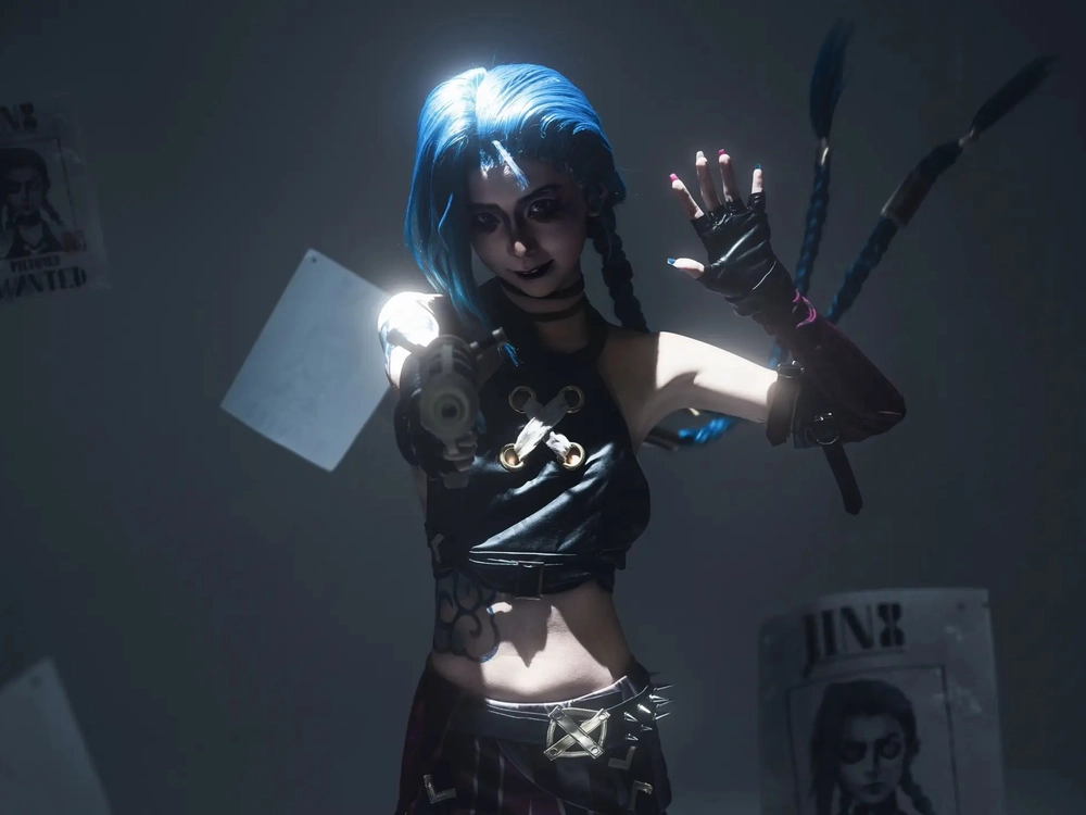 jinx league of legends cosplay