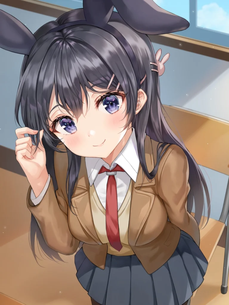 mai sakurajima phiên bản manga