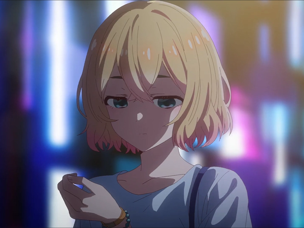 mami nanami trong khung cảnh lãng mạn