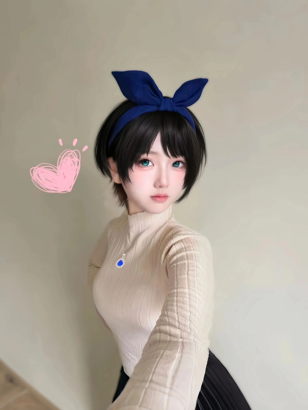 ruka sarashina cosplay đáng yêu