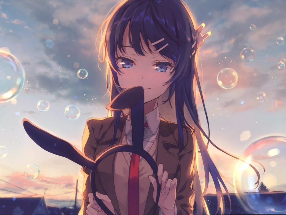 sakurajima mai trong anime