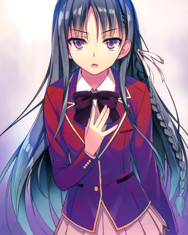 suzune horikita lạnh lùng xinh đẹp