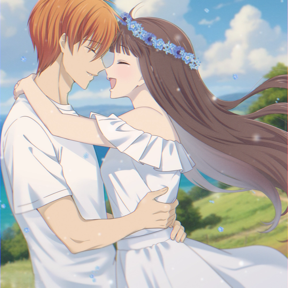 tohru honda với tạp dề