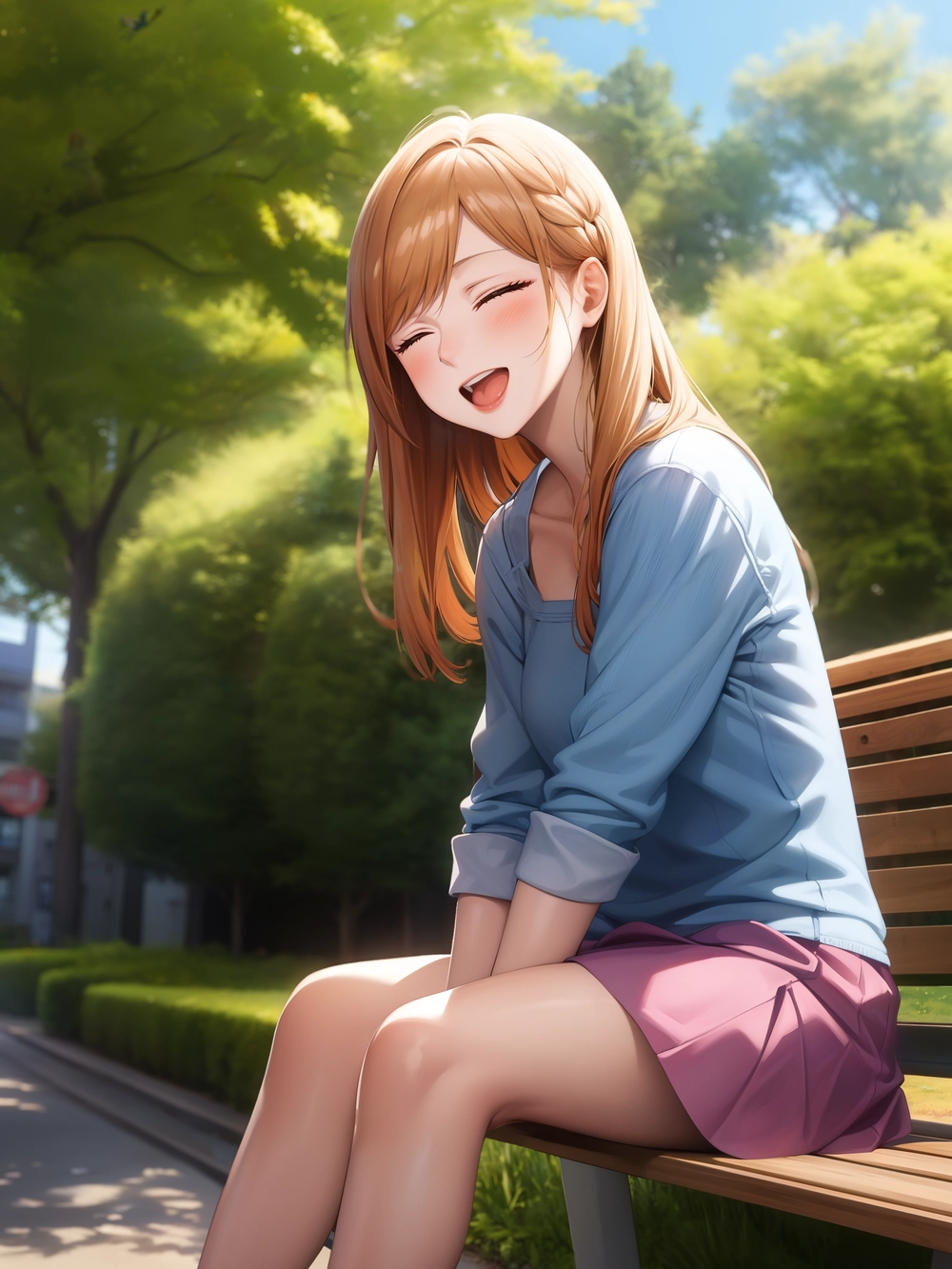 vẽ Akane Kinoshita chibi