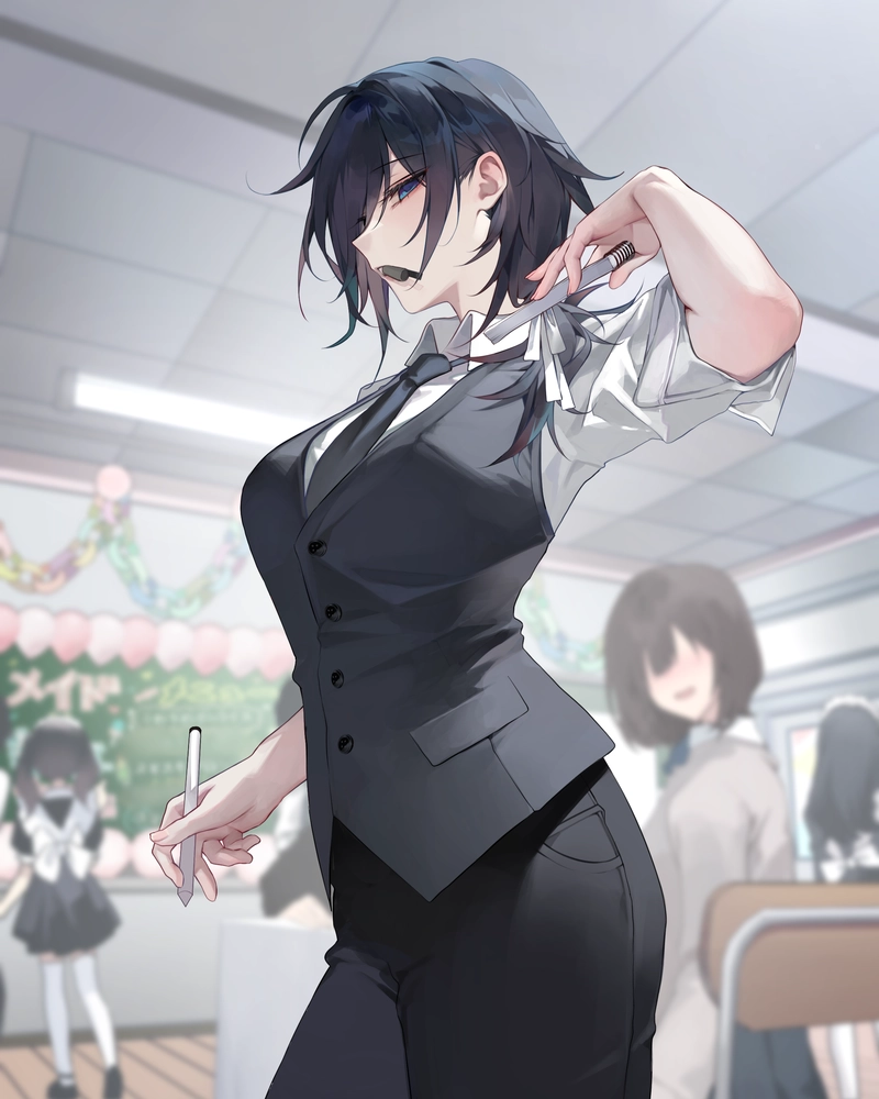 yokoyama ishimi hình anime dễ thương