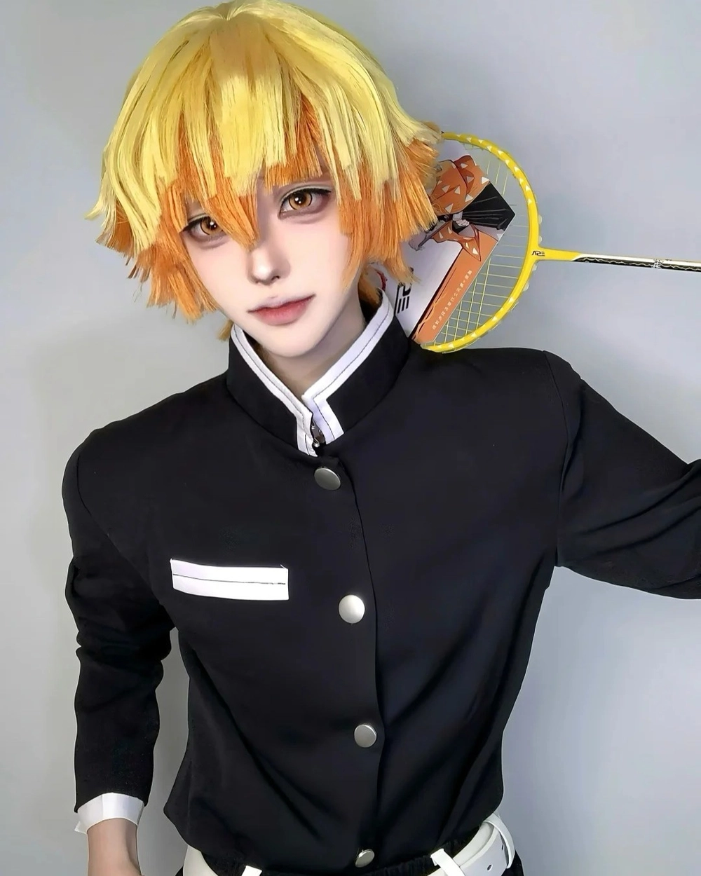 zenitsu cosplay đẹp trai