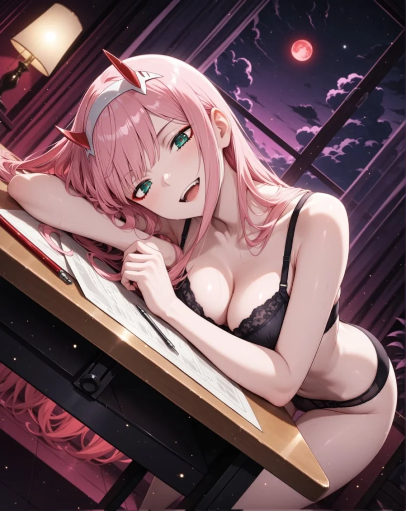 zero two sexy look