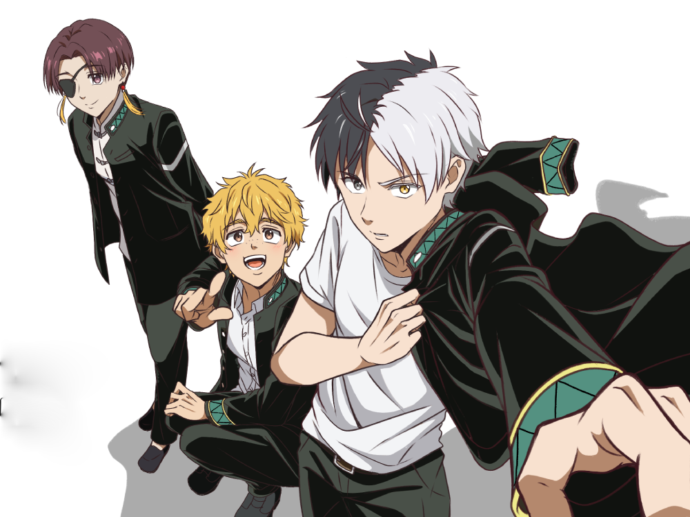 Akihiko Nirei anime bản vẽ