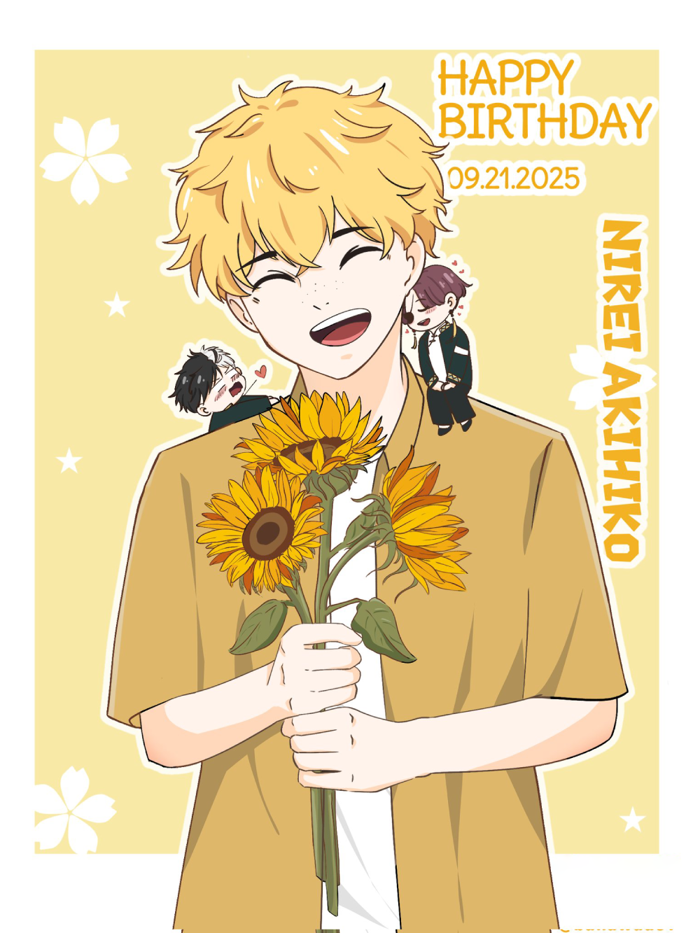 Akihiko Nirei anime dễ thương