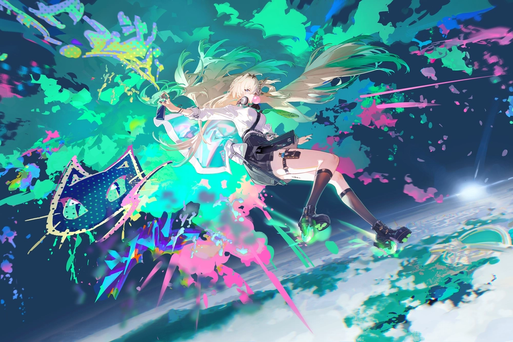 Lynae wuthering waves art anime đẹp