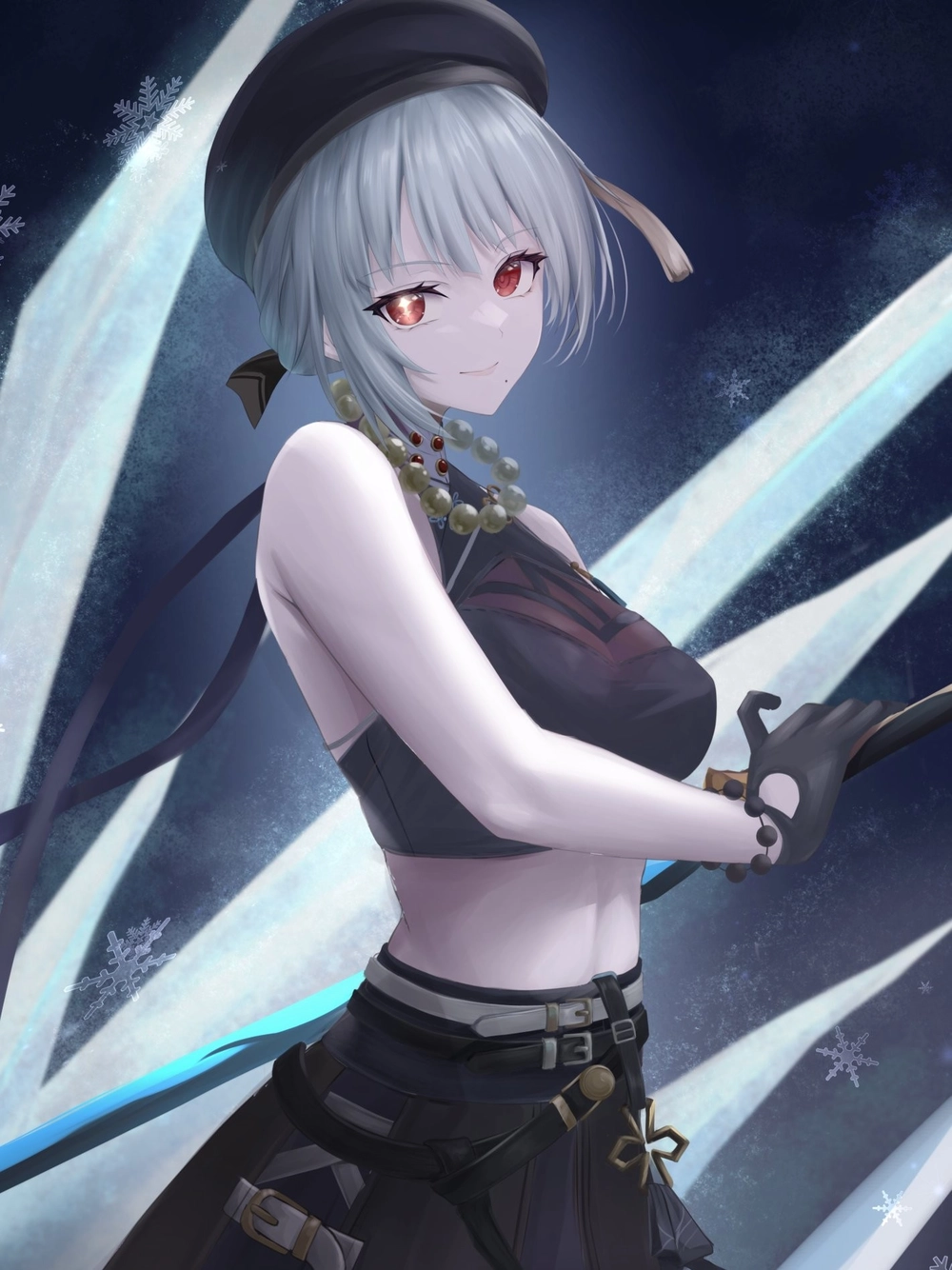 Sanhua wuthering waves phong cách anime