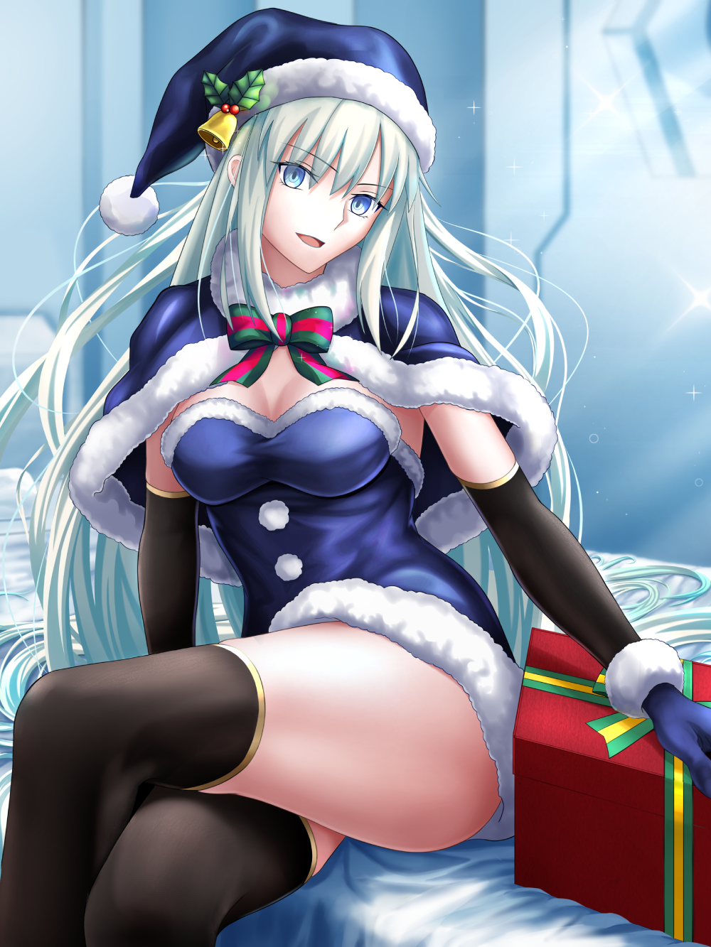 ảnh anime giáng sinh nhân vật nữ