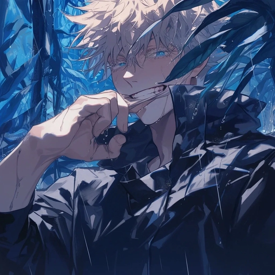 ảnh anime gojo ngầu