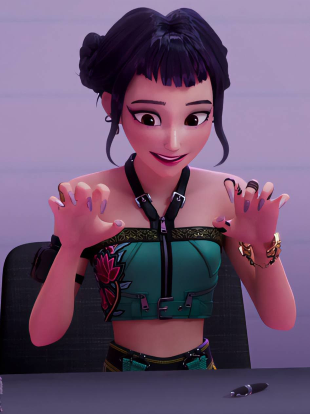 ảnh chân dung zoey anime