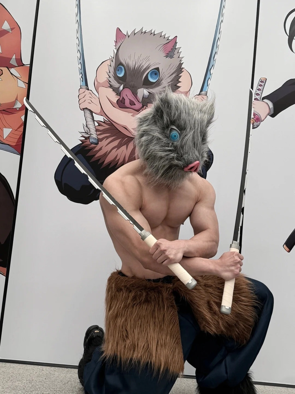 ảnh cosplay inosuke full body