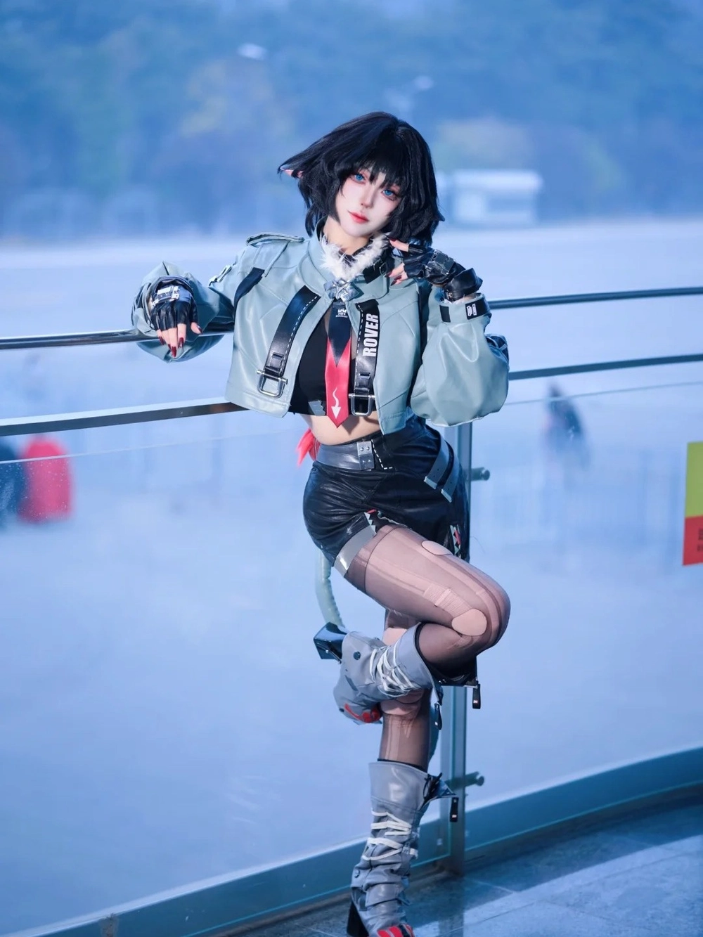 ảnh cosplay jane doe ánh sáng đẹp