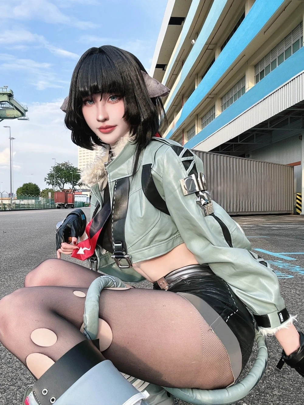 ảnh cosplay jane doe chân dung