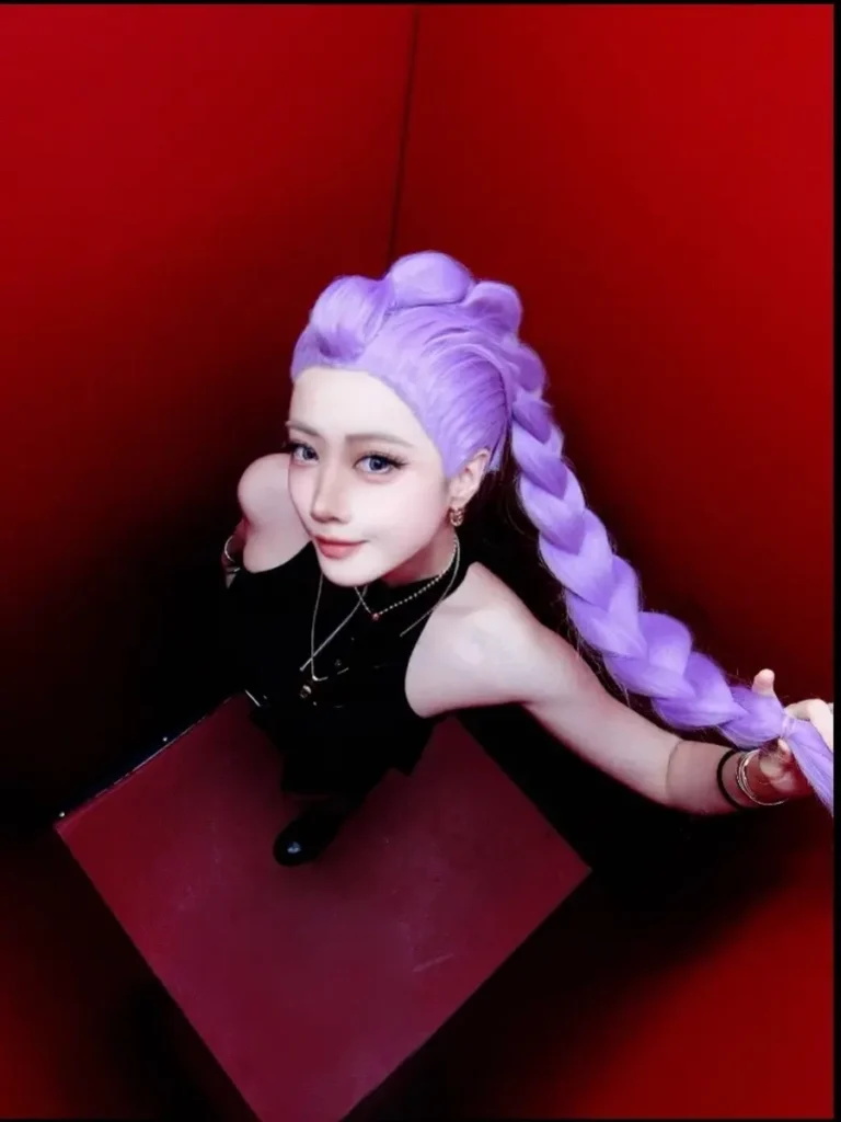 ảnh cosplay rumi thần thái