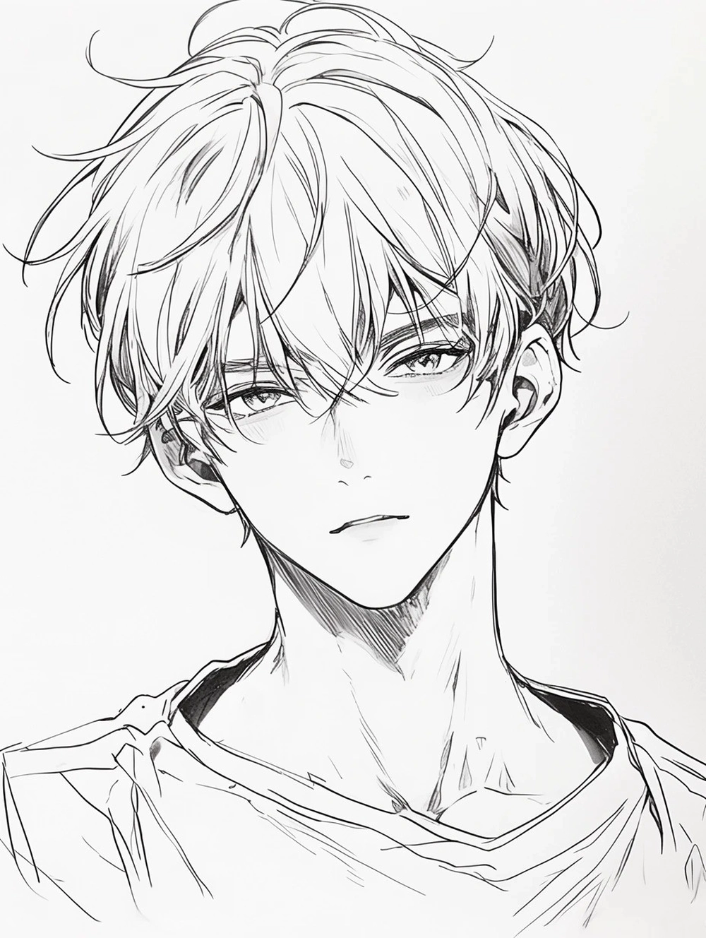 ảnhvẽ anime nam đẹp trai