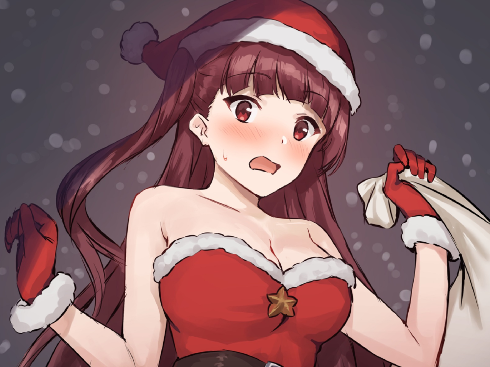 anime giáng sinh hình ảnh đẹp