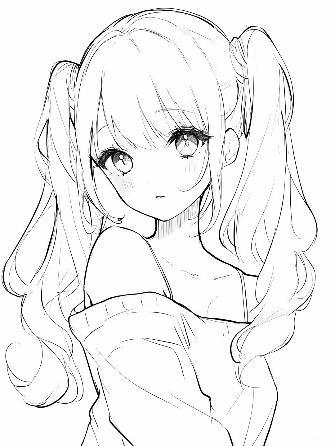 bài tập vẽ tóc anime nam cơ bản