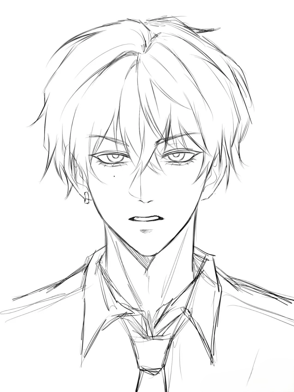 bản đẹp vẽ nam anime