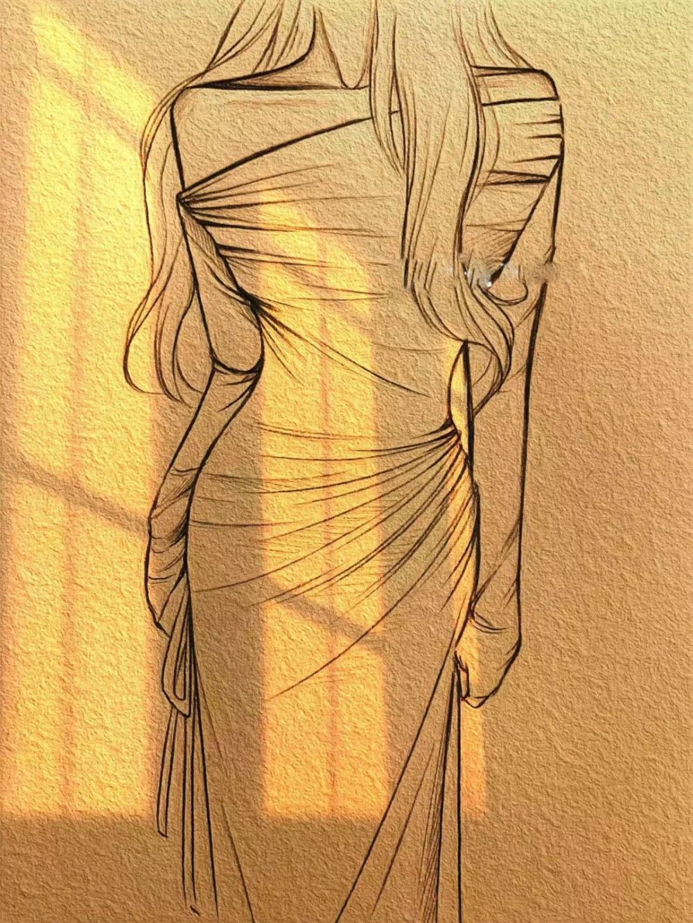 bản vẽ váy công chúa anime đẹp cuốn hút