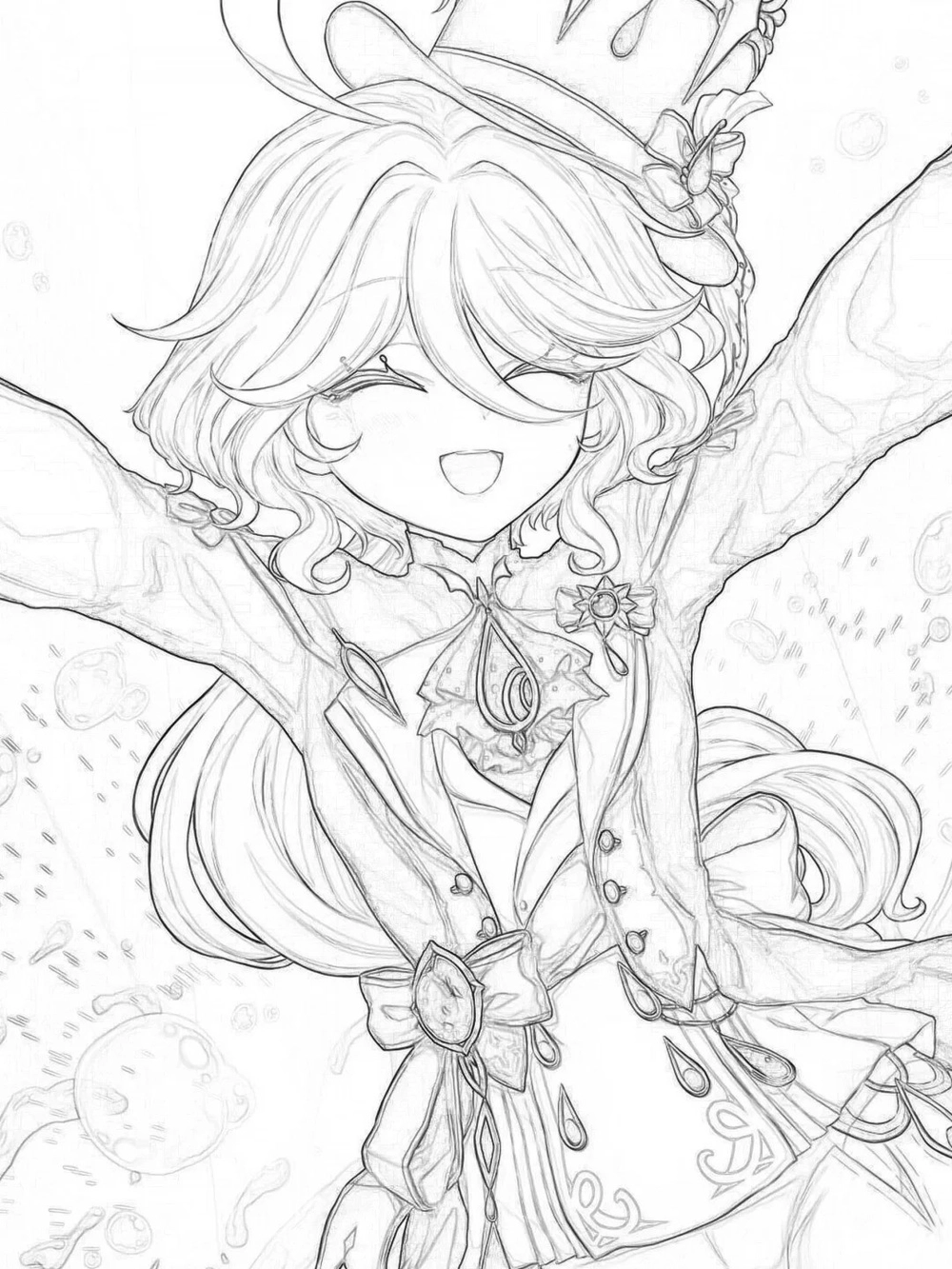 cách vẽ anime nữ đơn giản nhất