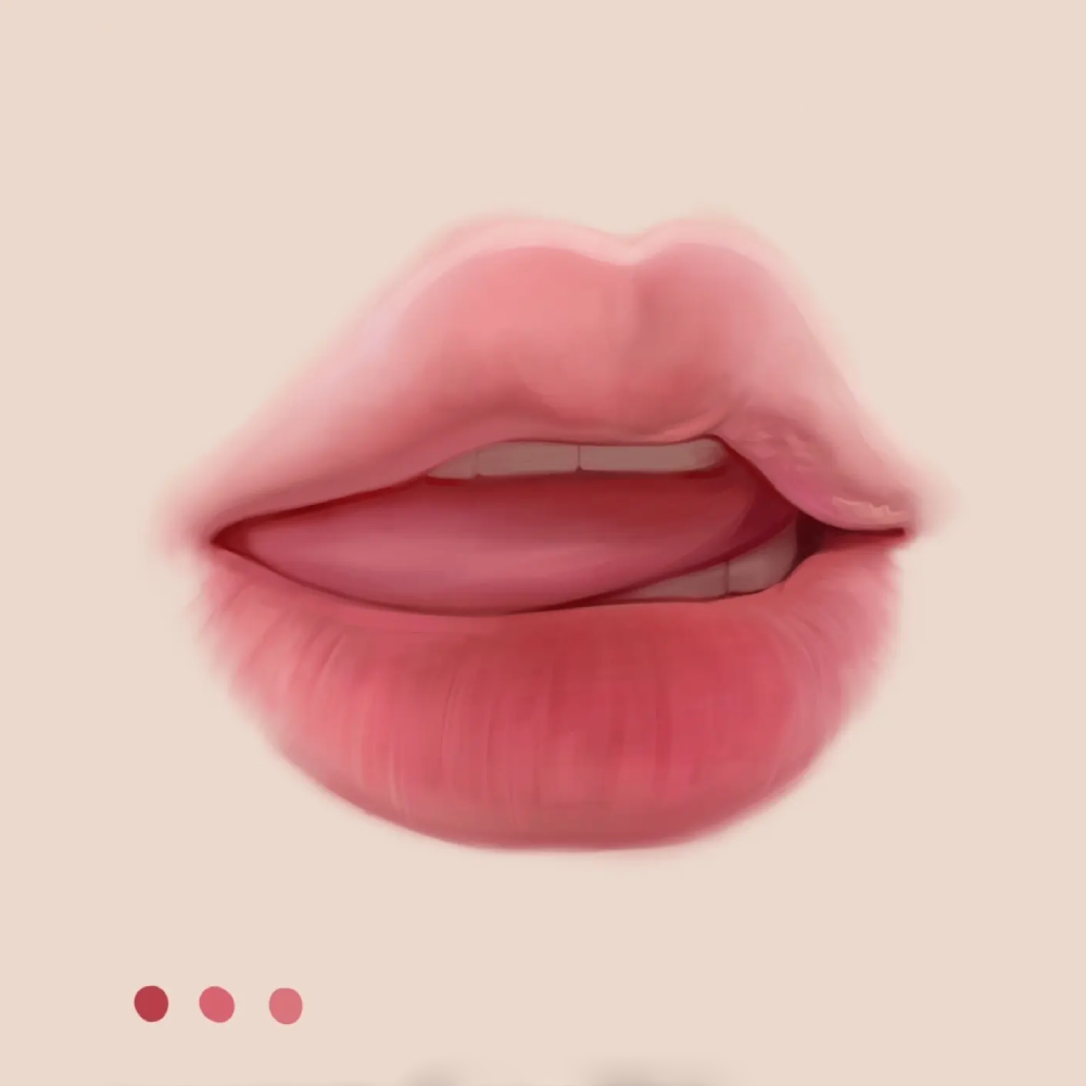 cách vẽ môi anime đẹp tự nhiên