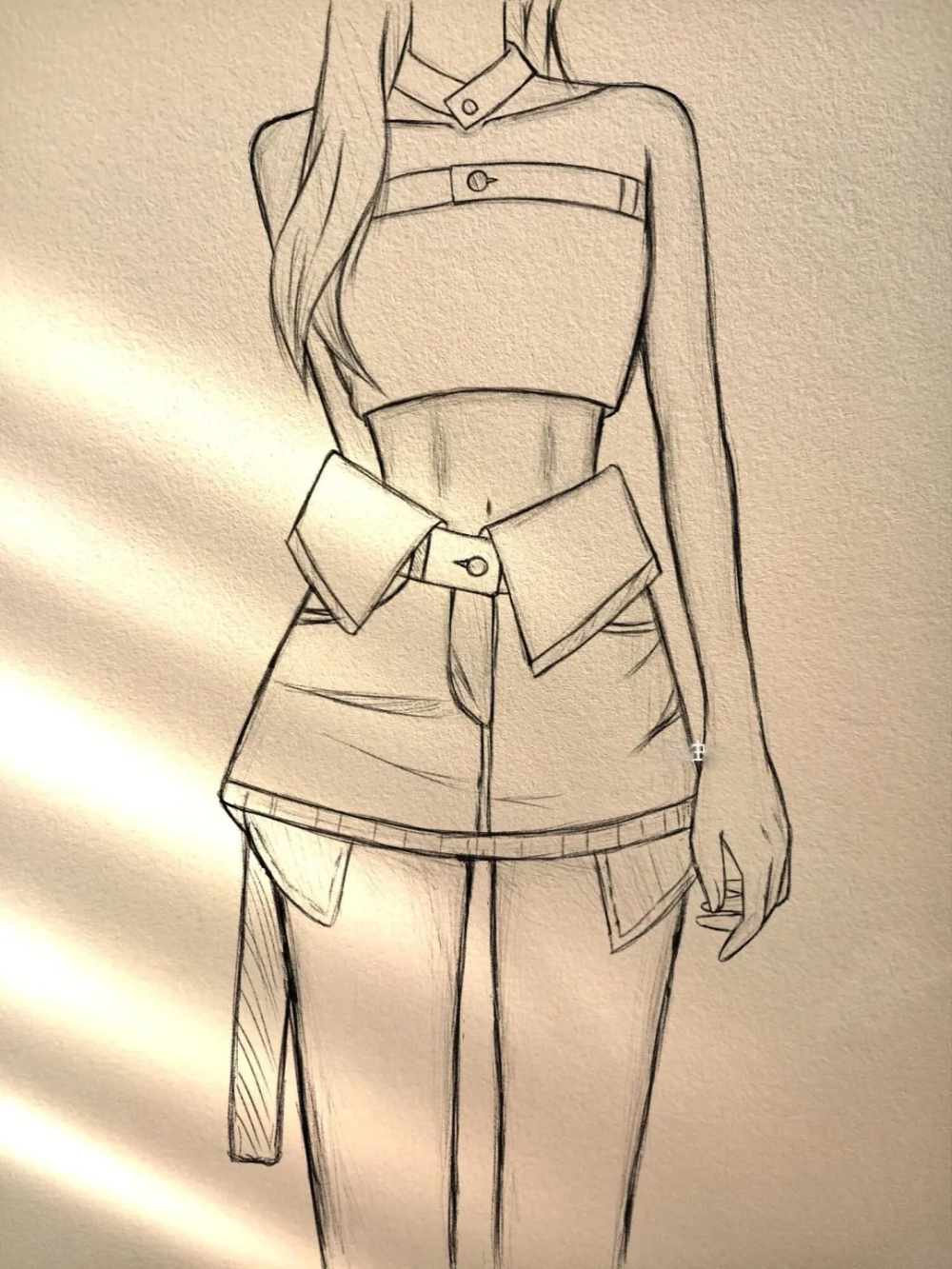 cách vẽ váy công chúa anime đẹp chi tiết