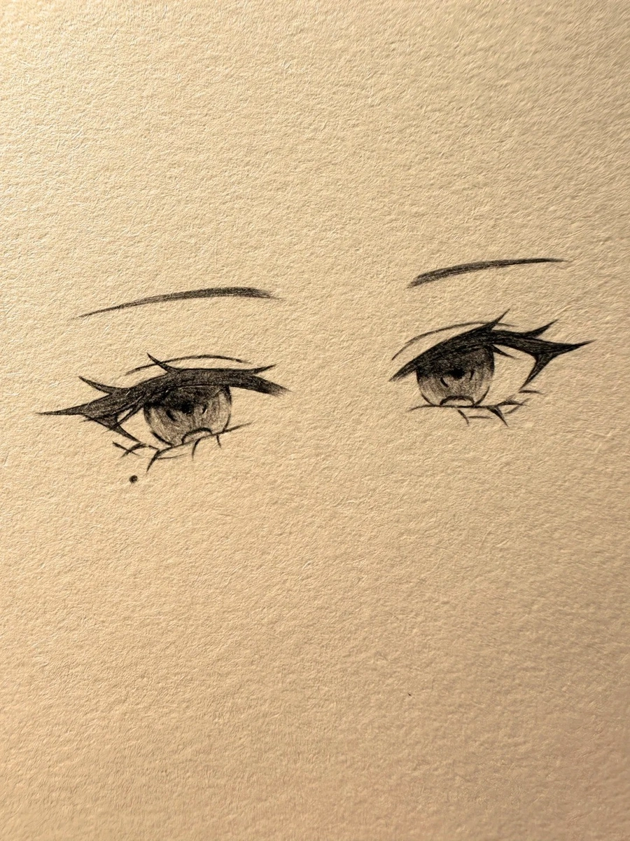 chi tiết quy trình vẽ mắt anime nữ