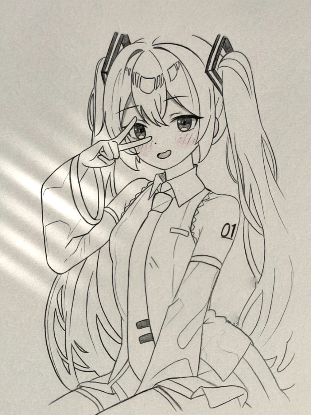 chi tiết tay vẽ nhân vật anime chuẩn