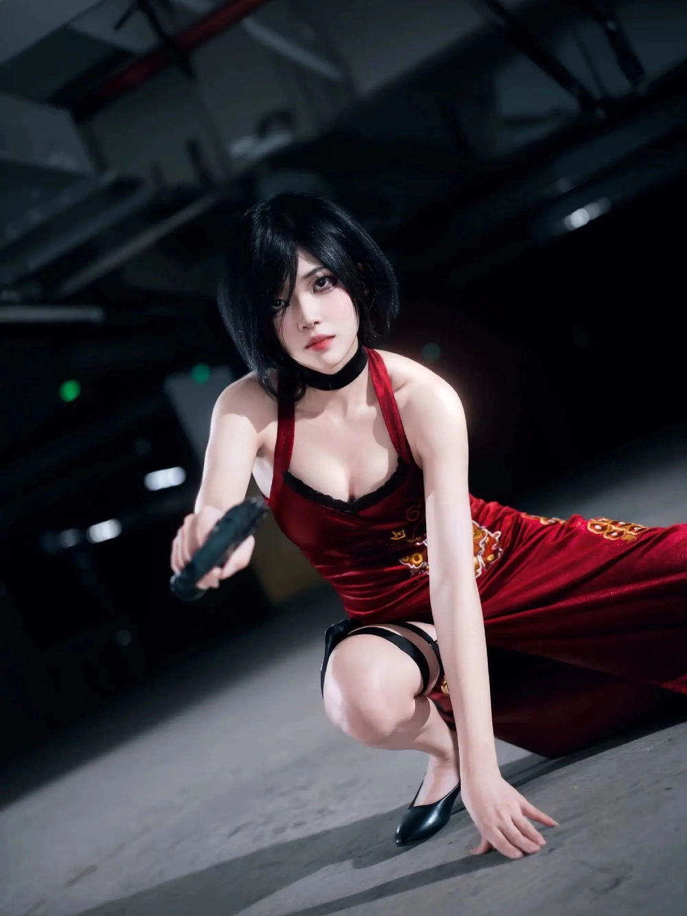 cosplay ada wong tạo hình chuẩn