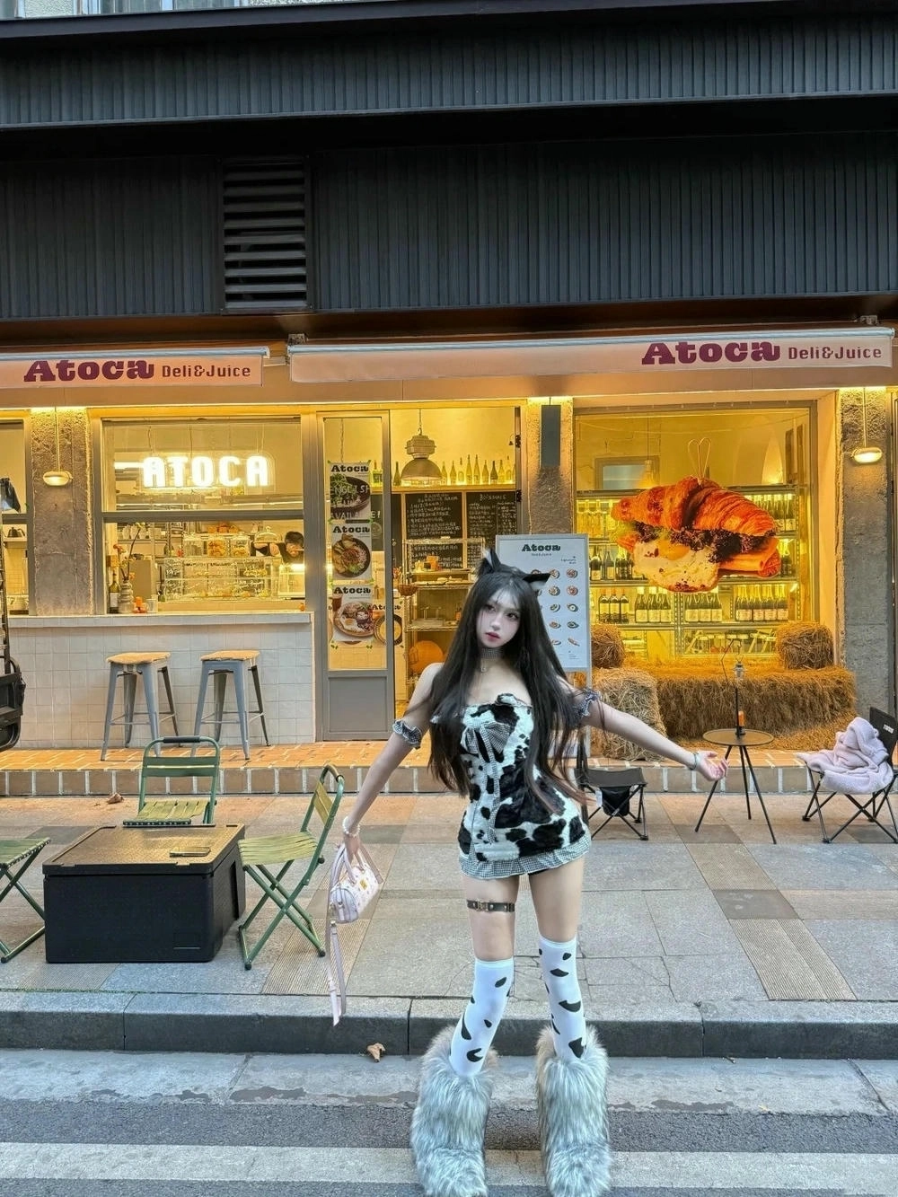 cosplay bò sữa concept đẹp