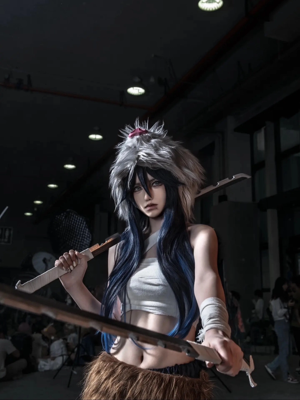 cosplay inosuke Demon Slayer