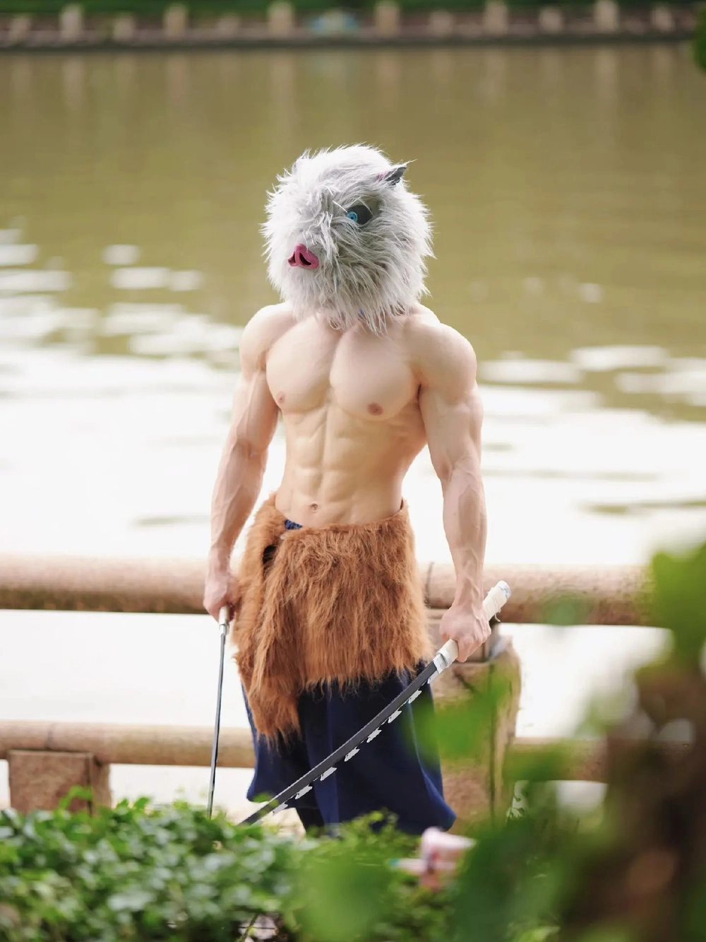 cosplay inosuke phong cách anime