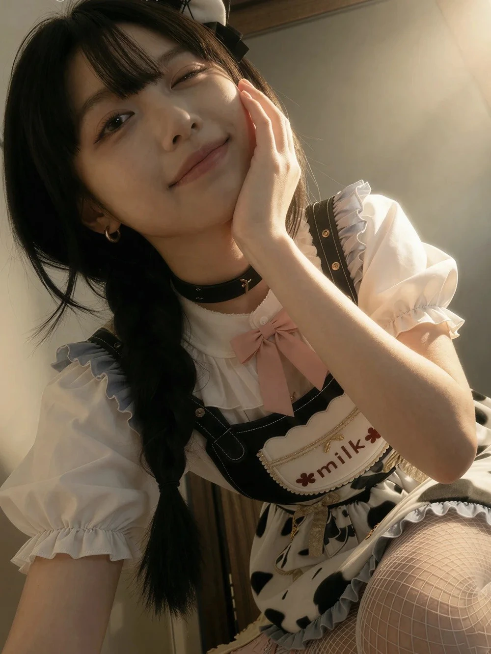 gái cosplay bò sữa 5