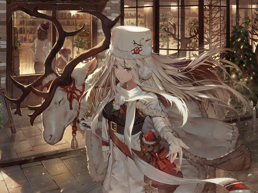 hình ảnh anime giáng sinh cho fan