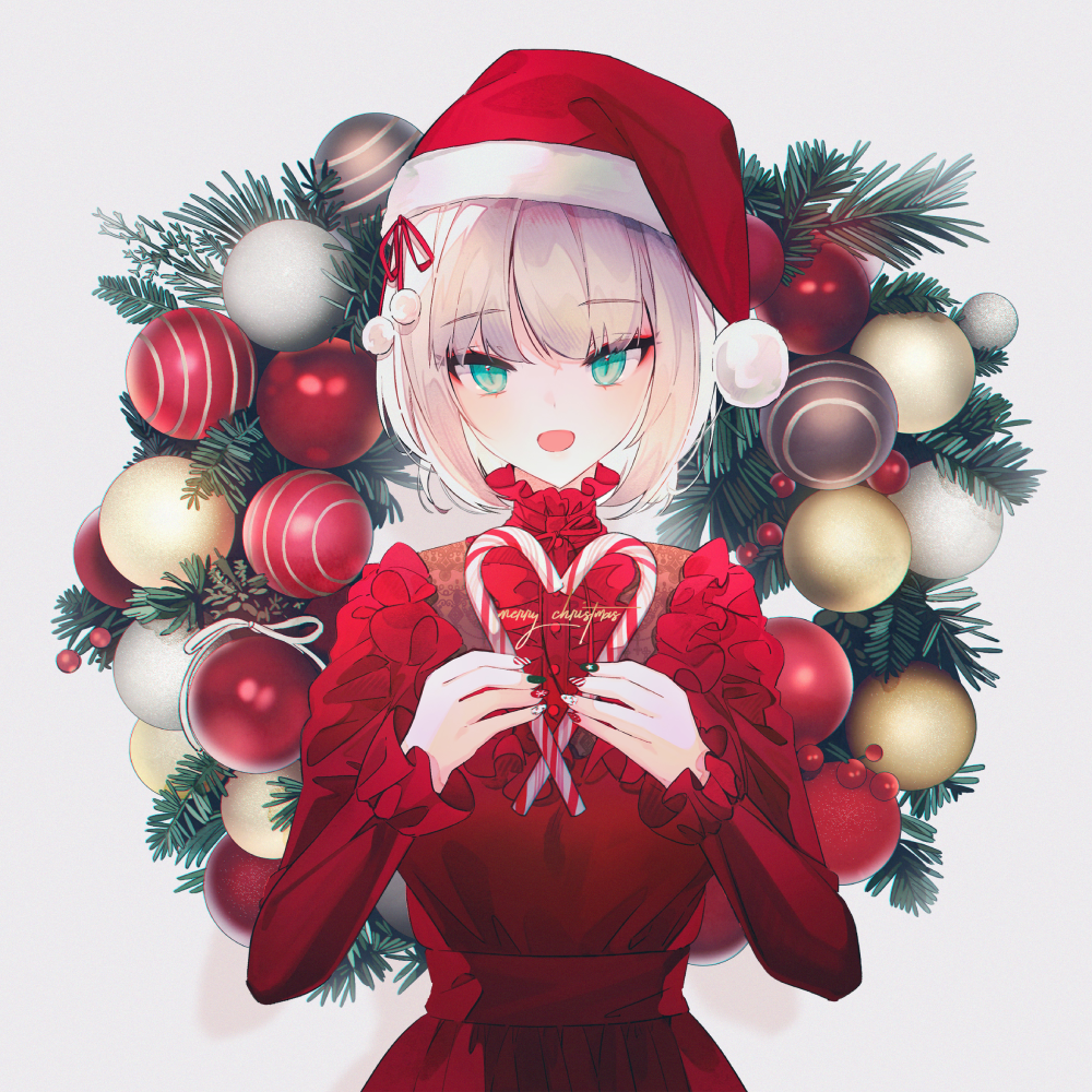 hình ảnh anime giáng sinh phong cách lễ hội