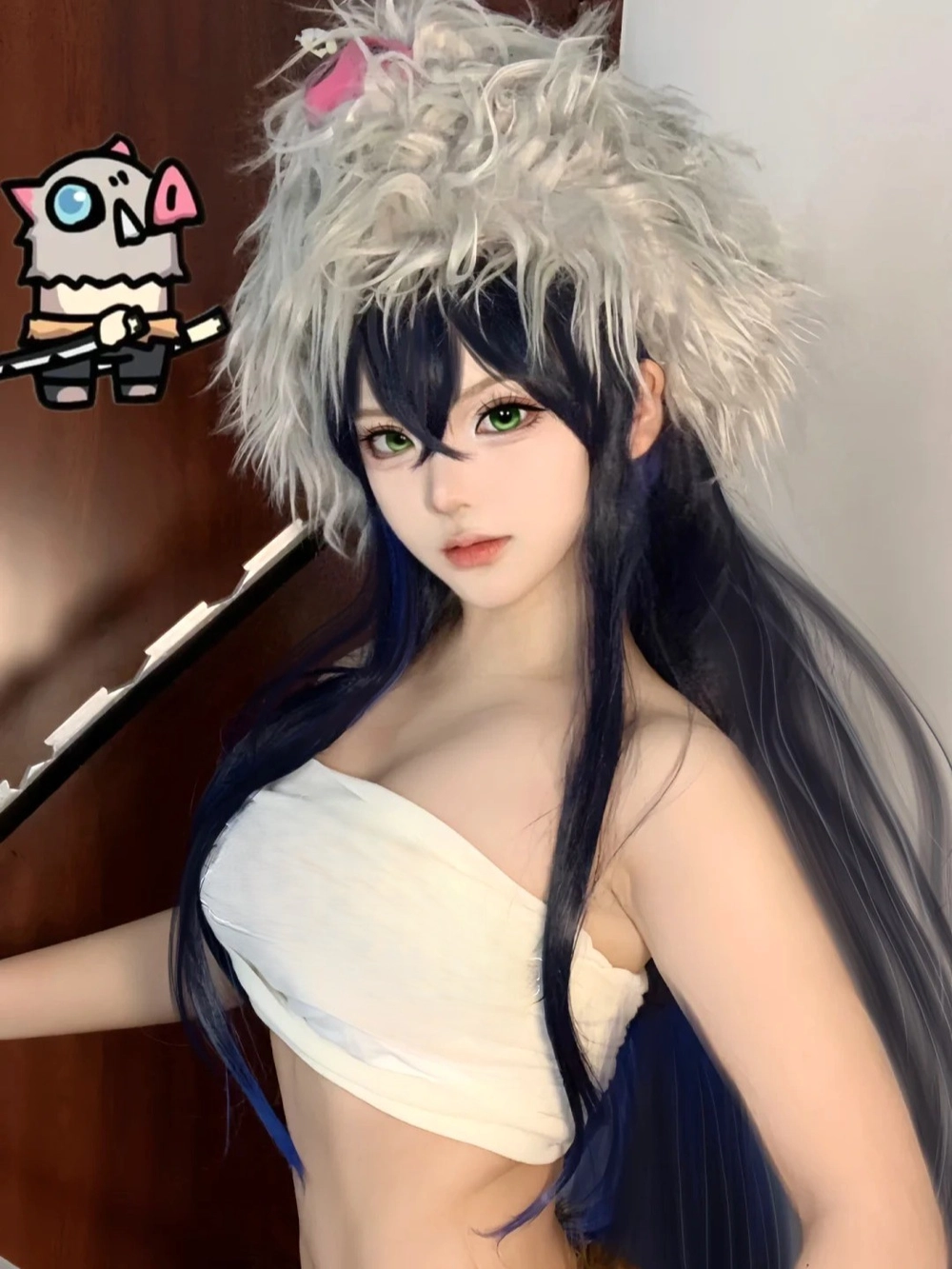 hình ảnh inosuke cosplay ấn tượng
