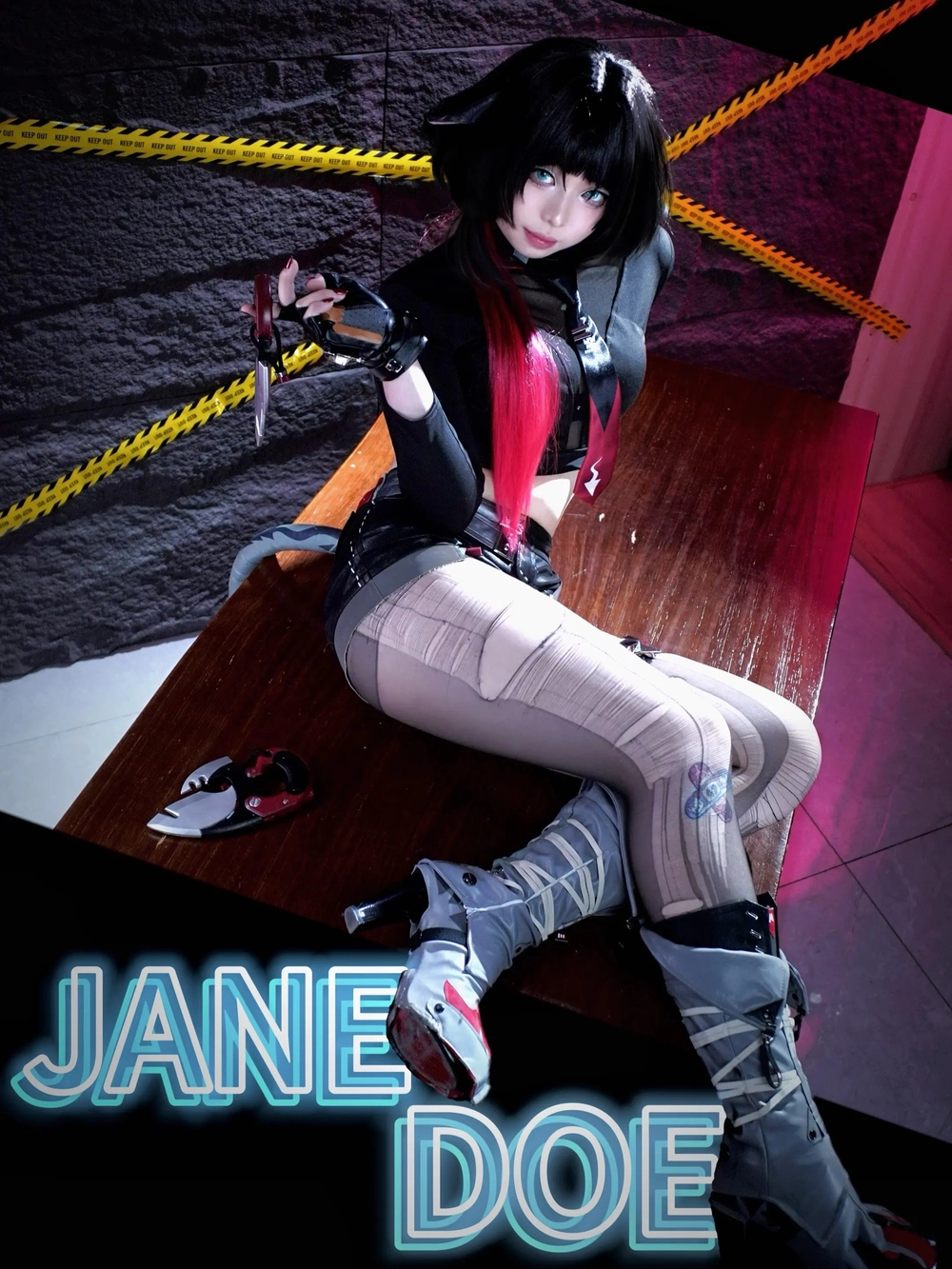 hình cosplay jane doe phiên bản độc đáo