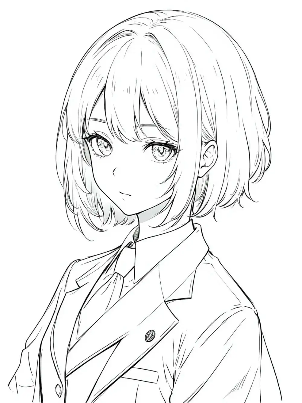 hình vẽ anime cute chất lượng