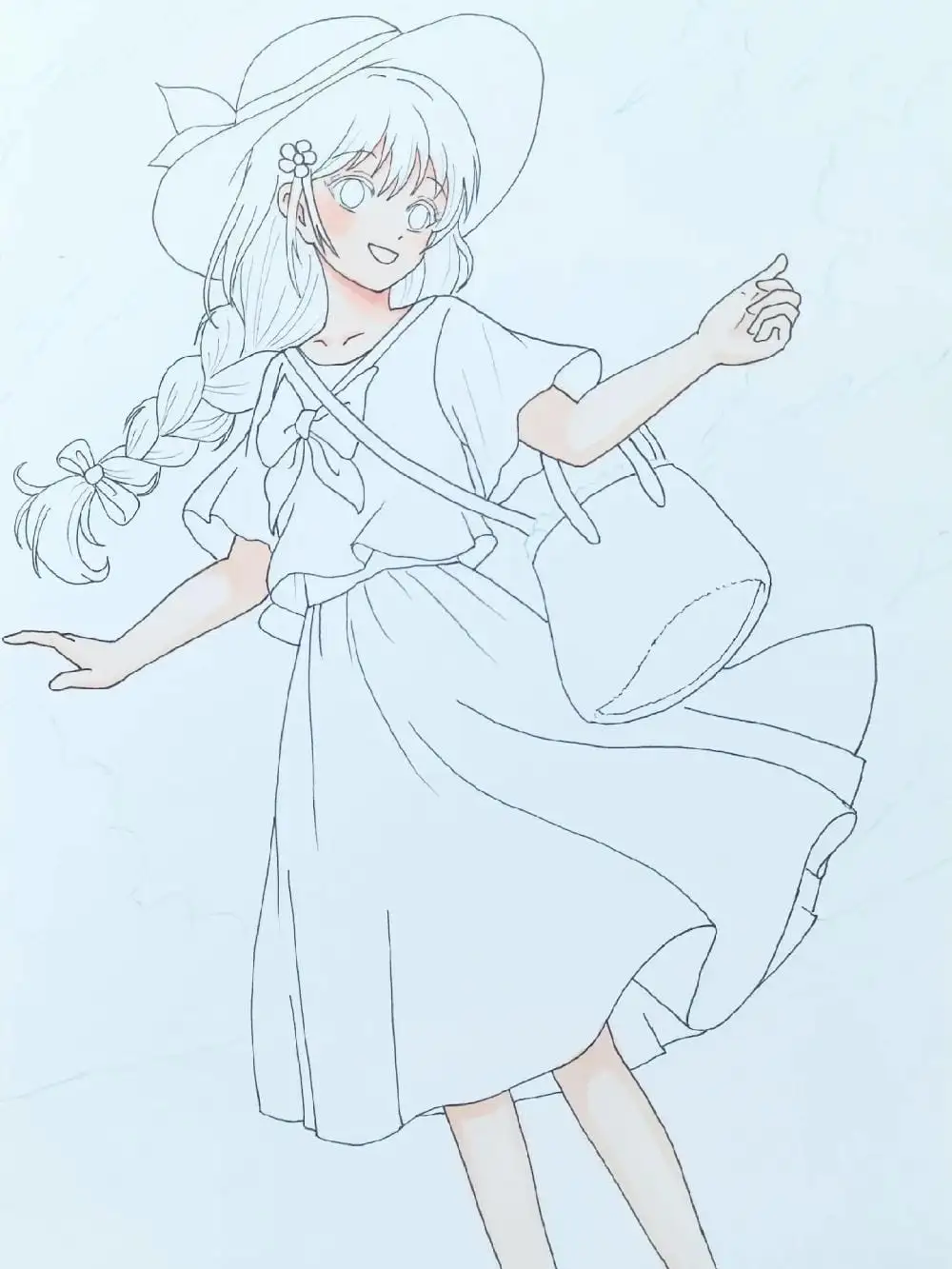 hình vẽ anime cute đẹp